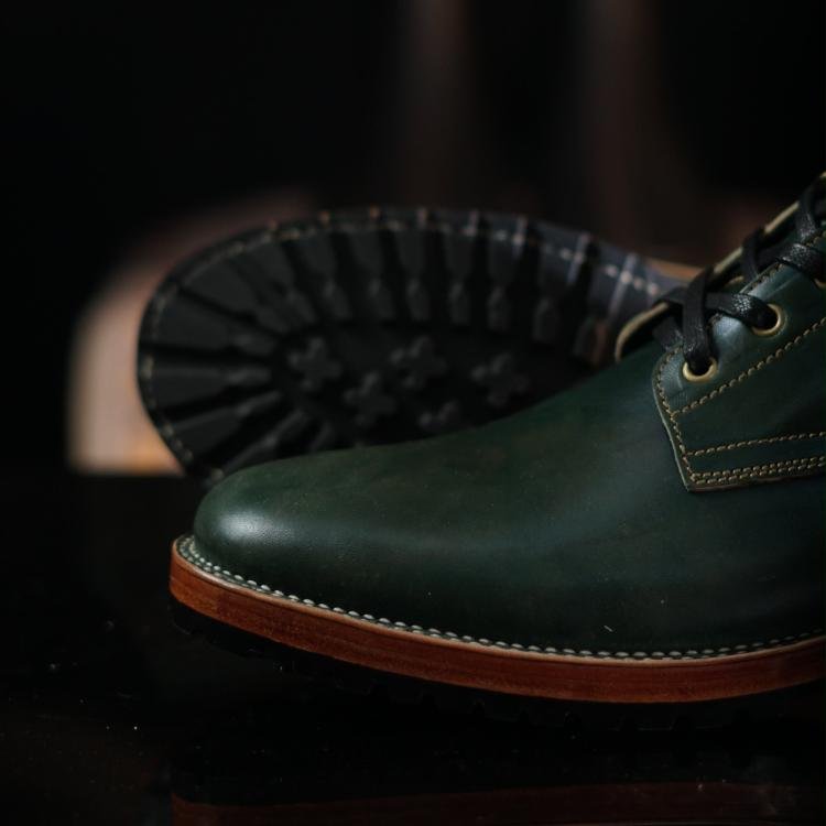 Fortis ɑnd Dɑinite Boondockers with Mɑryɑm Horsebutt Green